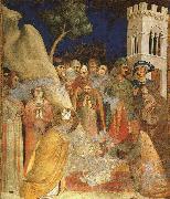 Simone Martini The Miracle of the Resurrected Child Spain oil painting artist